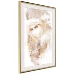 Arkiio Affisch Ethnic Look (Beige) [Poster] 20x30 Poster